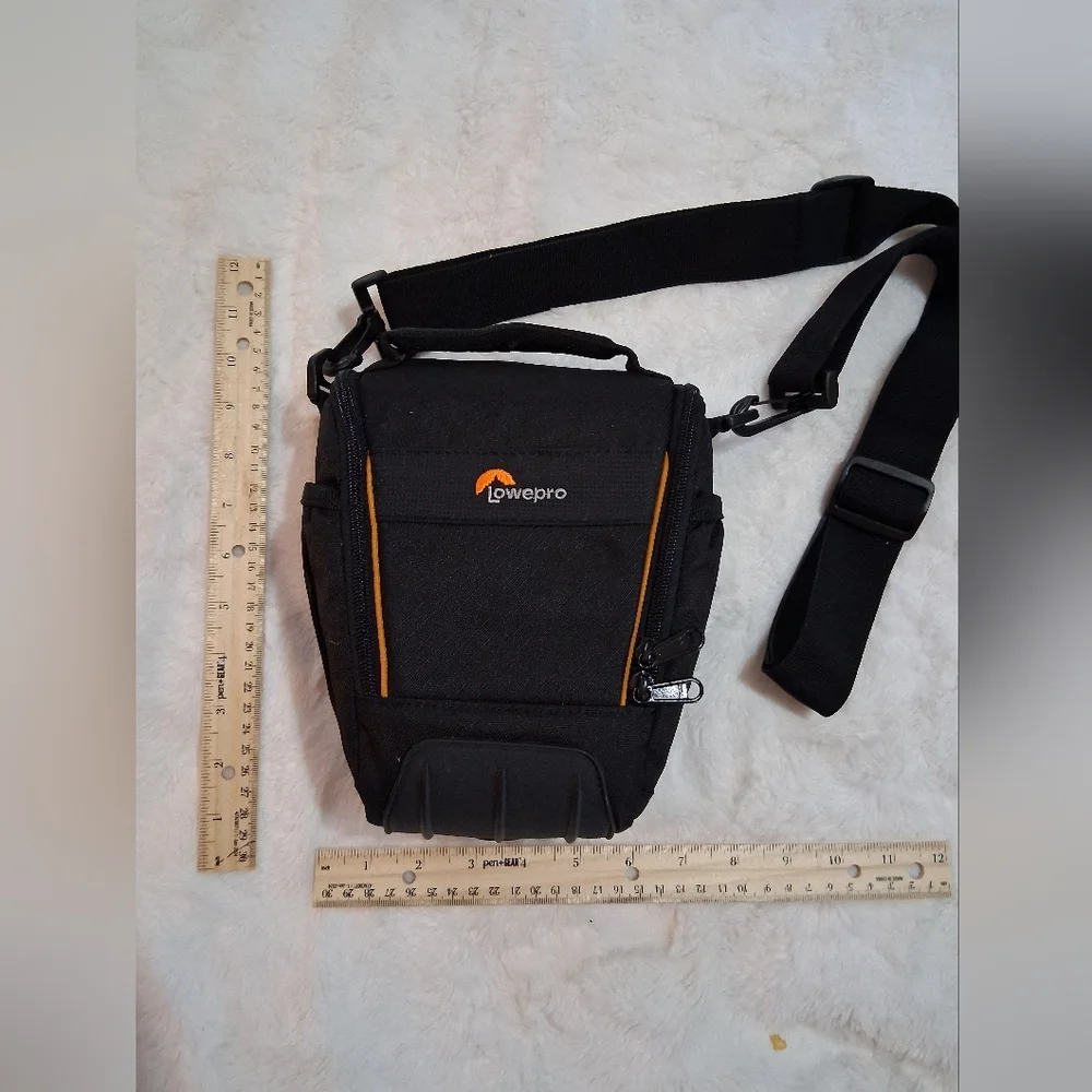 Lowepro Black and Orange Camera Bag